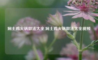 焖土鸡火锅做法大全,焖土鸡火锅做法大全视频