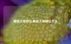 蘑菇火锅做法,蘑菇火锅做法大全