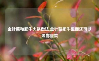 金针菇和肥牛火锅做法,金针菇肥牛里面还可以煮哪些菜