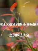 黑鱼麻辣火锅鱼的做法,黑鱼麻辣火锅鱼的做法大全