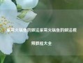 家常火锅鱼的做法家常火锅鱼的做法视频教程大全