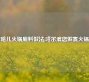 哈儿火锅底料做法,哈尔滨您做煮火锅