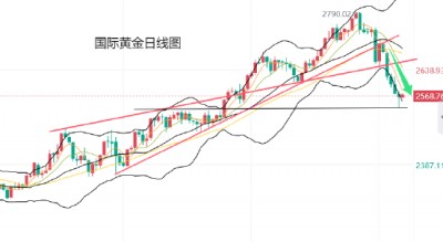 黄力晨:美联储降息预期降温 美元大涨打压金价