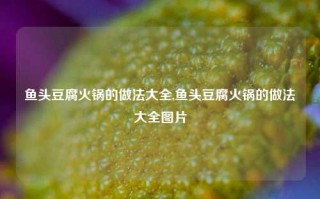 鱼头豆腐火锅的做法大全,鱼头豆腐火锅的做法大全图片