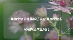 菜面火锅的家常做法大全,菜面火锅的家常做法大全窍门