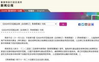 香港印花税，传来重磅消息 港股如何演绎？