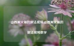 山西涮火锅的做法视频,山西涮火锅的做法视频教学