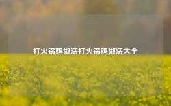 打火锅鸡做法打火锅鸡做法大全