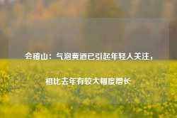 会稽山：气泡黄酒已引起年轻人关注，相比去年有较大幅度增长-第1张图片-火锅网