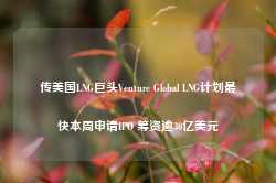 传美国LNG巨头Venture Global LNG计划最快本周申请IPO 筹资逾30亿美元-第1张图片-火锅网