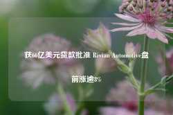 获66亿美元贷款批准 Rivian Automotive盘前涨逾8%-第1张图片-火锅网